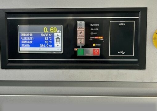 コンプレッサタッチパネル交換